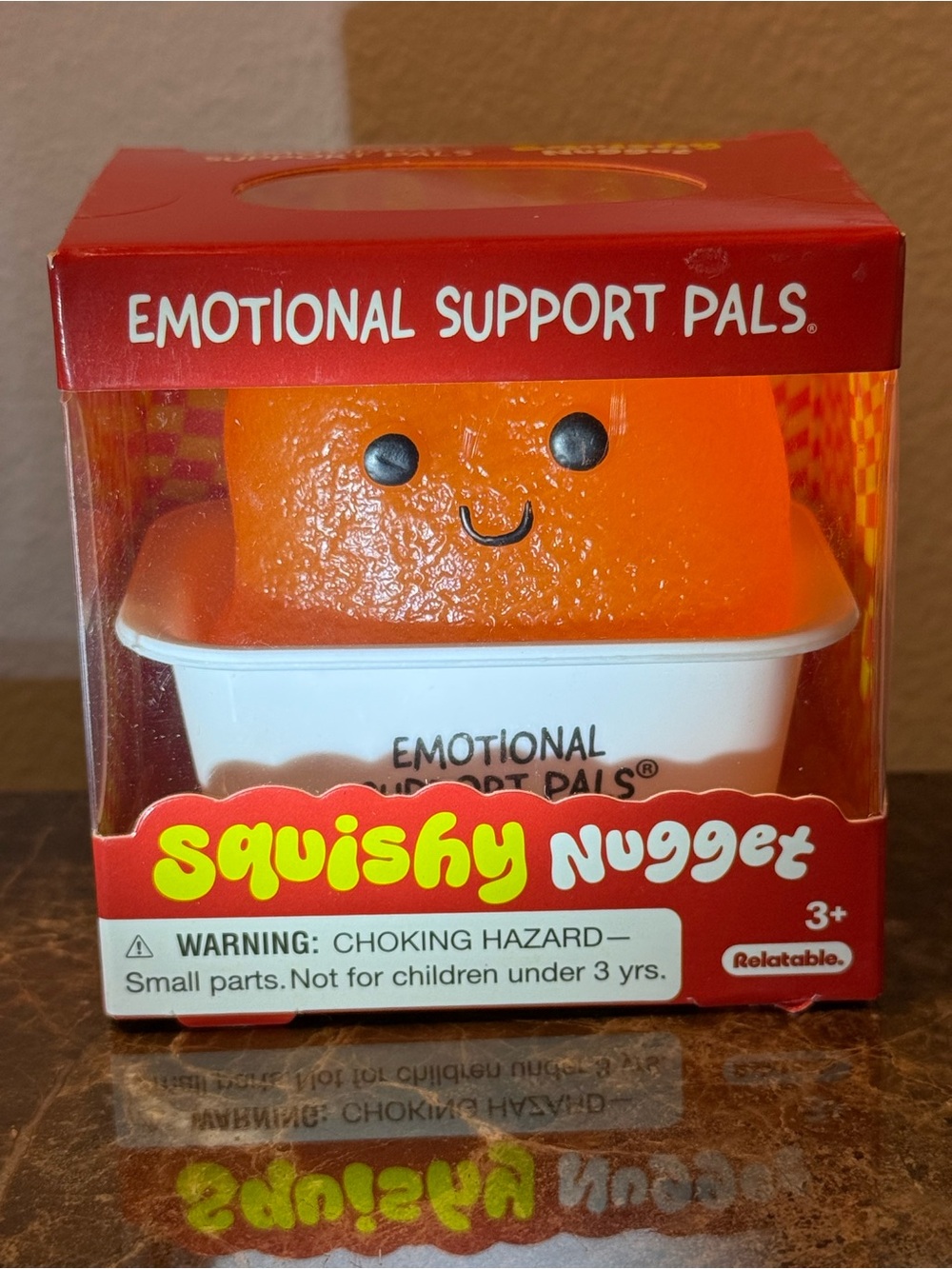 Squishy Nugget - Orange Comfort Toy